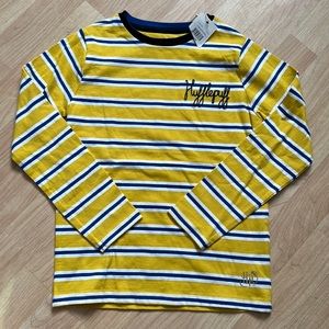 Mini Boden-Harry Potter Hufflepuff  long sleeve shirt